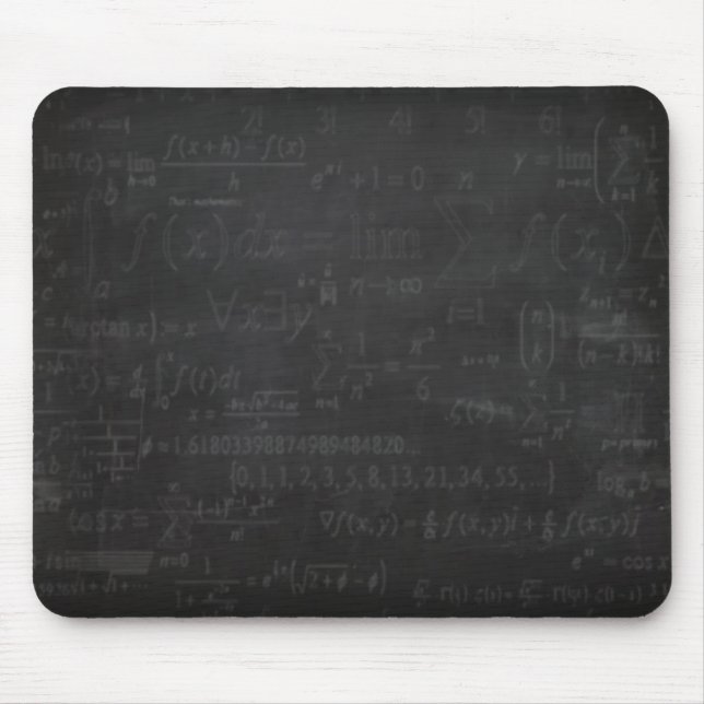 Tapis De Souris Geek de maths (Devant)