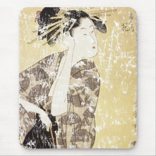 Tapis De Souris Geisha japonais