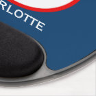 Bleu Nautique Blanc Et Ancre Rouge Avec Coeur Roug