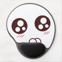 Emoji blanc mignon de kawaii de minou