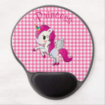 Jolie princesse rose Gel Pad