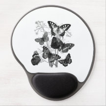 Papillons noirs et blancs