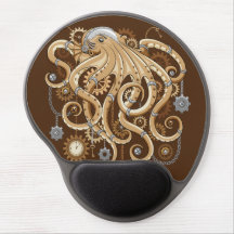 Poulpe Steampunk Rétro Fantastique Mécanique