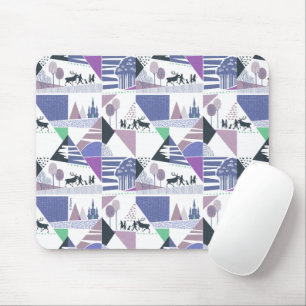 Tapis De Souris Gelé 2  Rechercher le Motif de caractères de vé