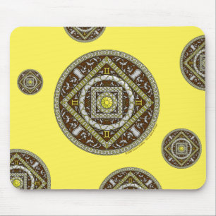 Tapis De Souris Gemini Mandala Mousepad