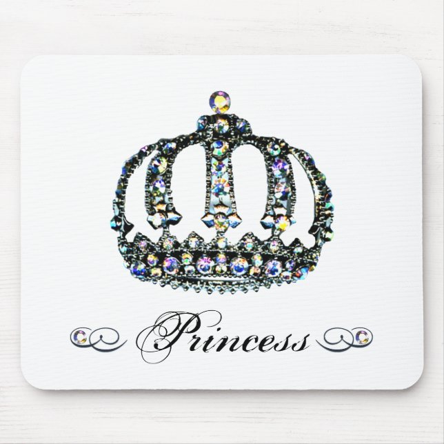 Tapis De Souris Gemme d'une Tiara Princess mousepad (Devant)