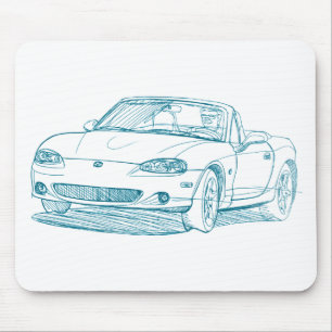 Tapis De Souris GEN de Maz Miata MX5 2ème