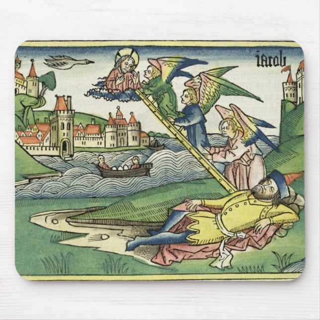 Tapis De Souris Genèse 28 l'échelle de 10 Jacob, de 'Nuremberg (Devant)