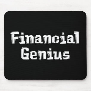 Tapis De Souris Génie financier Mousepad