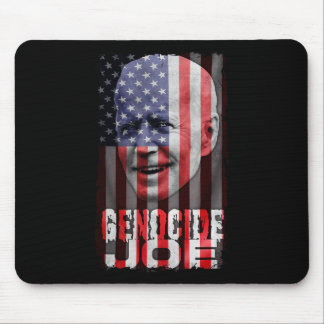 Tapis De Souris Génocide Joe Biden Anti Biden American Flag Vampir
