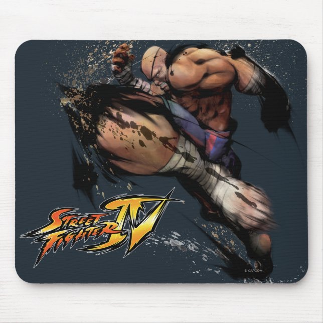Tapis De Souris Genou de Sagat (Devant)