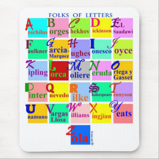 Tapis De Souris Gens des lettres
