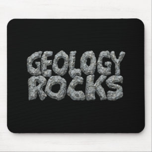 Tapis De Souris Géologie Rocks - Jeu de mots sur les sciences de l