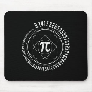 Tapis De Souris Géométrie Sacrée Pi Math Science Stem 3.14 Pi Jour