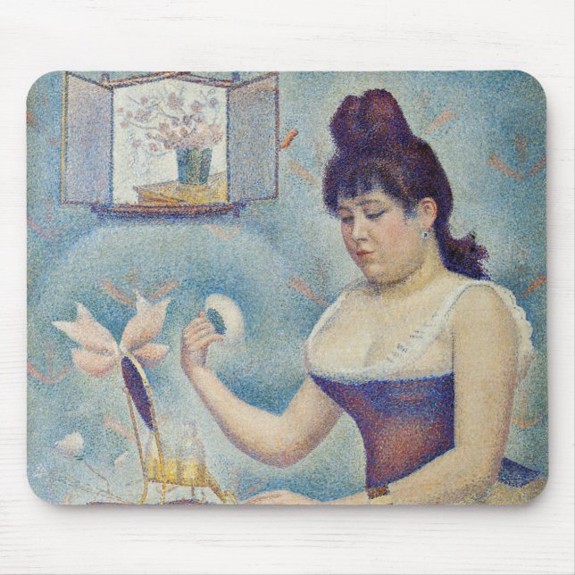 Tapis De Souris Georges Seurat - Jeune Femme Se Poussant (Devant)