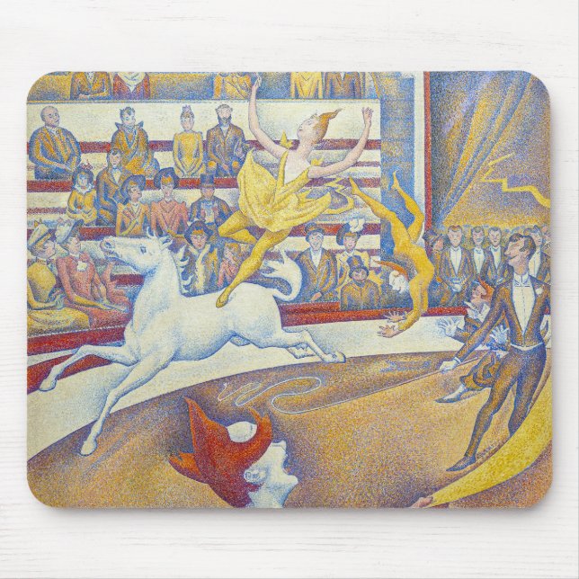 Tapis De Souris Georges Seurat - Le Cirque (Devant)