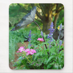 Tapis De Souris Géraniums Mousepad de fleurs