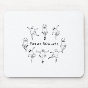 Tapis De Souris Ghost Pas De Boo-rée Llet Danseuse Éffrayante Hall