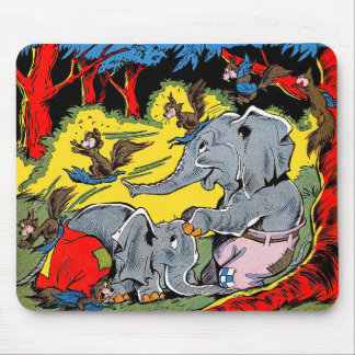 Tapis De Souris Giggle Animal Vintage Comics