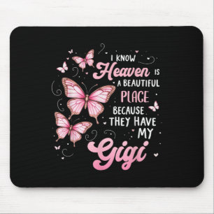 Tapis De Souris Gigi Est Mon Ange Gardien En Mémorial Du Ciel M