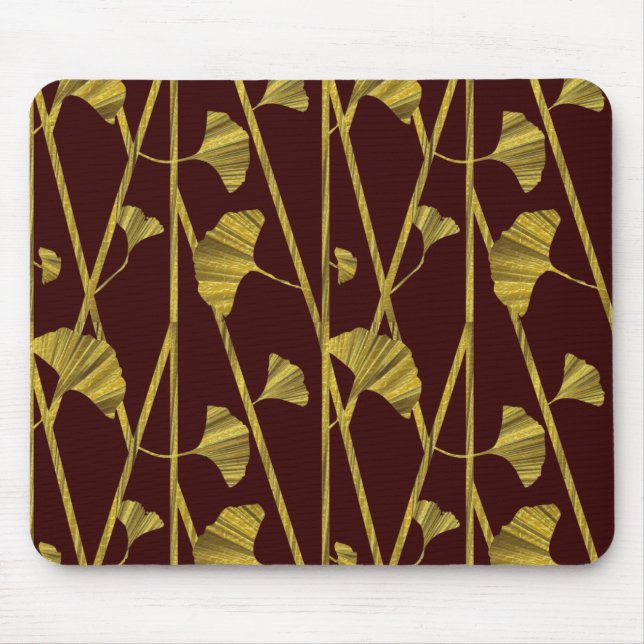 Tapis De Souris ginkgo d'or (Devant)