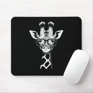 Tapis De Souris Girafe drôle graphique décontracté été mignon anim