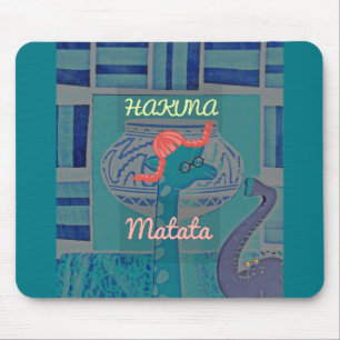 Tapis De Souris Giraffe Art Joueuse : Un Plaisir Africain
