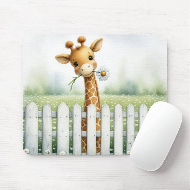 Tapis De Souris Giraffe Joueuse Avec Maisy (Avec souris)
