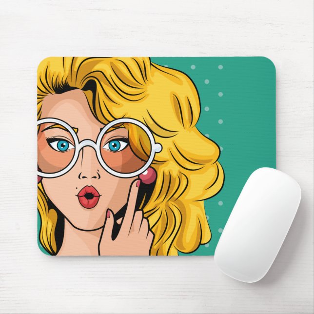 Tapis De Souris Girl #1 (Avec souris)