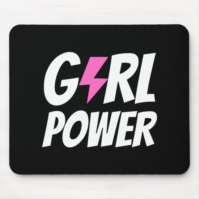 Tapis De Souris Girl Power (Devant)