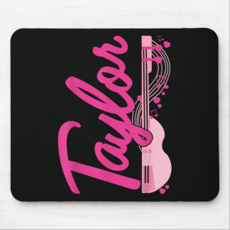 Tapis De Souris Girl Retro Taylor Prénom Personnalisé Super 8