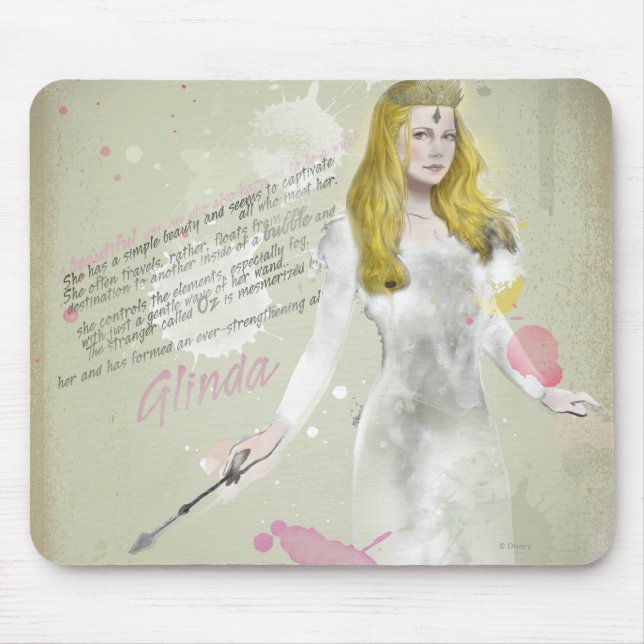 Tapis De Souris Glinda La Bonne Sorcière 4 (Devant)