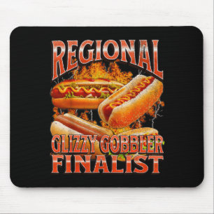 Tapis De Souris Glizzy Gobbler Drôle Wiener Hot Dog Meme Bootleg G