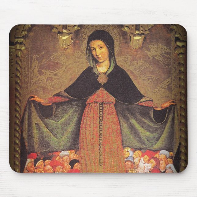 Tapis De Souris gloire à notre dame de miséricorde (Devant)
