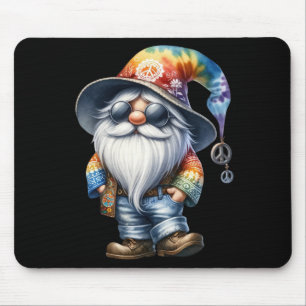 Tapis De Souris Gnome Hippie