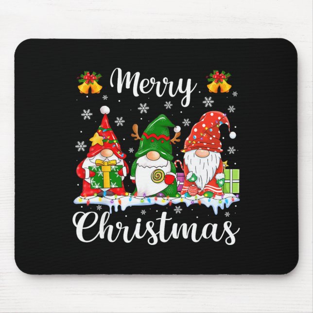 Tapis De Souris Gnomes Xmas Shirts Merry Christmas Men Women Kids  (Devant)