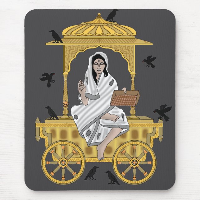 Tapis De Souris Goddess Dhumavati  (Devant)