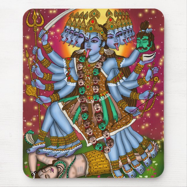 Tapis De Souris goddess Mahakali Mouse Pad (Devant)
