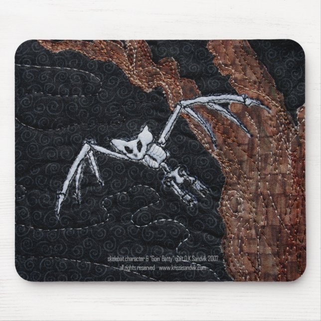 Tapis De Souris Goin Batty Mousepad (Devant)