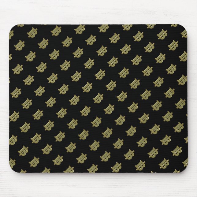 Tapis De Souris GOLD BAHT SIGNER ฿ Thai Money Devise ฿ (Devant)