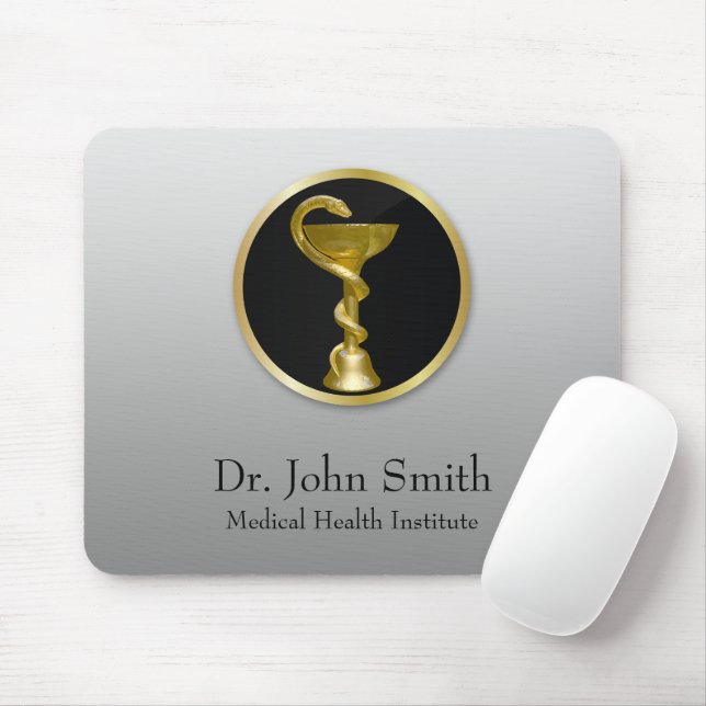 Tapis De Souris Gold Médicale Hygieia Bowl Professionnel (Avec souris)