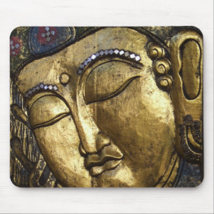 Tapis De Souris Golden Bouddha Blessing Inspirational Love