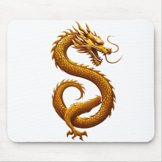 Tapis De Souris Golden Dragon