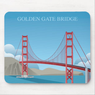 Tapis De Souris Golden gate bridge   San Francisco