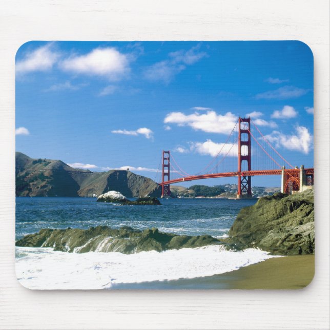 Tapis De Souris Golden gate bridge San Francisco Mousepad (Devant)