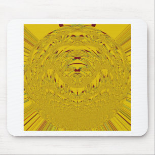 Tapis De Souris Golden Lion head pattern design