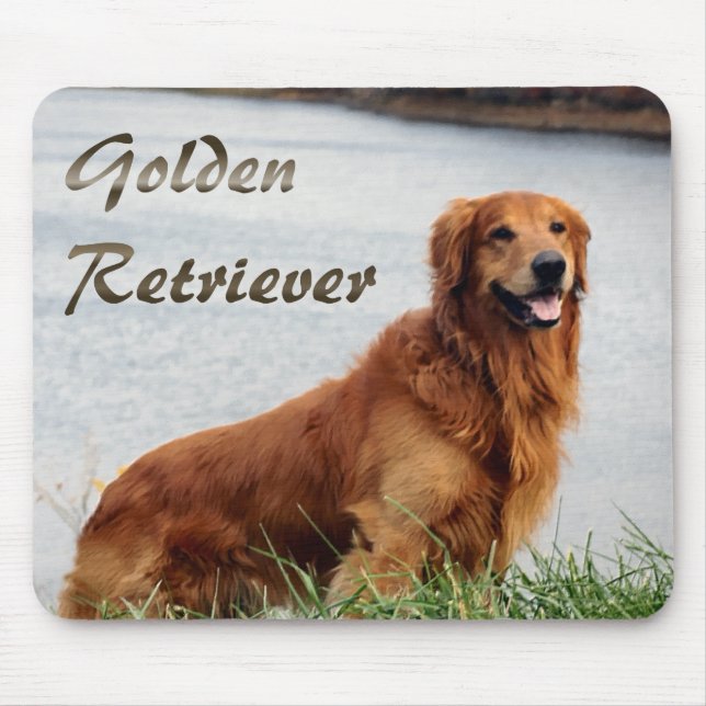 Tapis De Souris Golden retriever (Devant)