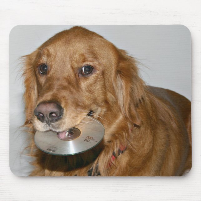 Tapis De Souris Golden Retriever (Devant)