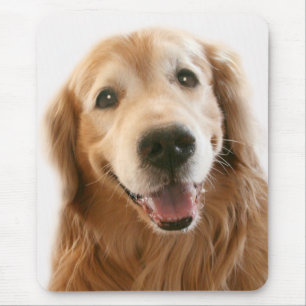Tapis De Souris Golden retriever de sourire