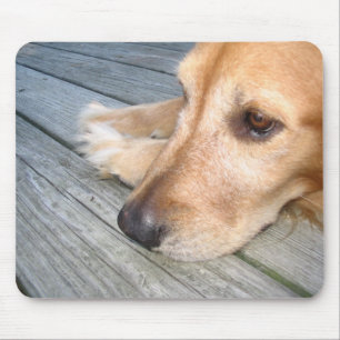 Tapis De Souris Golden retriever Mousepad